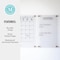 Martha Stewart Grayson Acrylic Wall Calendar & Notes Board Set W/ Marker & Mntng Hrdwr, Clear W/ Black Print BR-ACS-284545-BK-2-CLRBK-MS - alternate 8